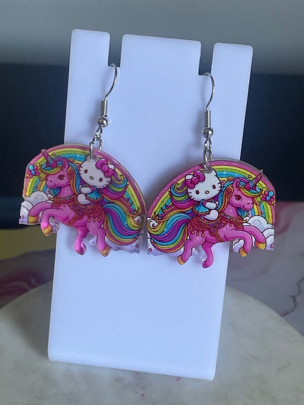 Hello kitty earrings